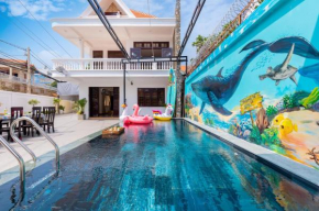 Villa 91 VTS - Gần Biển Thùy Vân - Sân Rộng Đãi Tiệc - BIDA - KARAOKE FREE